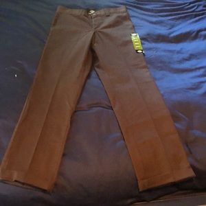 Dark brown dickies 894 work pant